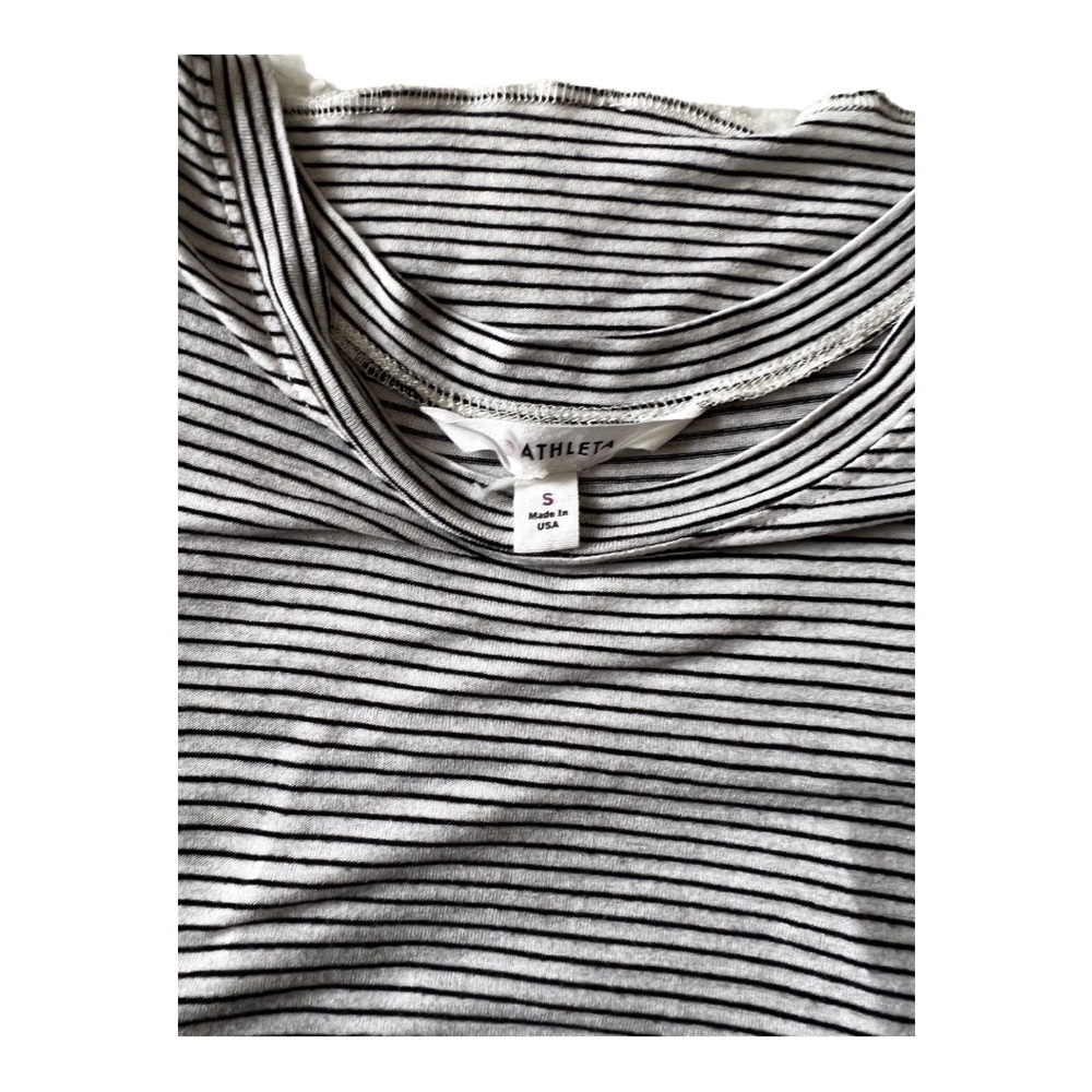 𝅺athleta women’s stripe tank top, size small - Picture 3 of 8